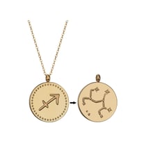 Collier Signe astrologique Sagittaire - Omsaé