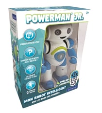 Robot éducatif Lexibook Powerman Junior - Plastique - Blanc, Bleu - 28 x 10,5 x 21 cm