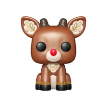 Rudolph, le petit renne au nez rouge - Figurine POP! Rudolph assis 9 cm