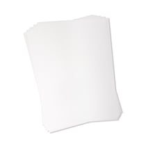 Film plastique rétractable A4, blanc, pour imprimer, 5 pièces