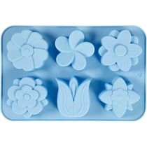 Moule silicone loisirs créatifs - Fleurs - 6 motifs