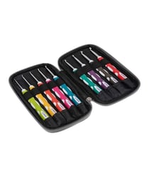 Set de Crochets Soft Grip du N°2 à N°6 avec pochette - Milward Multicolore