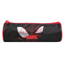 Trousse scolaire ronde Marvel Spiderman Noire - BAGTROTTER