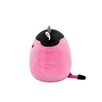 Squishmallows - Peluche Pollyanna la vache noire et rose 30 cm