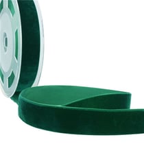 Bobine 10m Velours haute densité vert bouteille