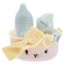 Ricorumi Kit a crochet Corbeille de Paques pastel - Rico Design - Beige