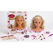 Tête à coiffer Princesse Coralie Rose