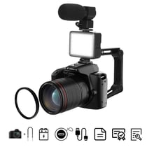 Appareil Photo Numérique 64MP Vision Nocturne 4K WIFI Batterie Longue Durée YONIS