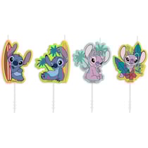 4 Bougies 2D Anniversaire Stitch