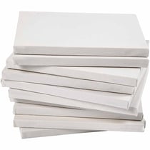 Entoilé, P: 1,6 cm, A2, dim. 42x60 cm, 280 gr, blanc, 20 pièces/ 1 Pq.