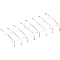 Carrera FIRST Double Contact 65508 – Contacts électriques pour circuit voiture – Lot de 8 pièces
