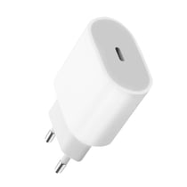 Apple Chargeur Secteur USB-C 20W Power Delivery Charge Rapide Blanc