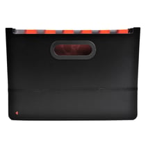 Trieur valisette extensible 24 compartiments Exadesk Exactive® - A4 - Noir - x 4 - Exacompta