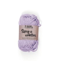 Fil de coton Amigurumi Mauve Sirop de violette
