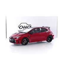 Véhicule miniature - OTTO MOBILE - Toyota Corolla GR Circuit Edition 2022 - Rouge Supersonique - Échelle 1/18
