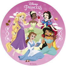 Petit Disque Princesses Disney (15,5 cm) - Comestible