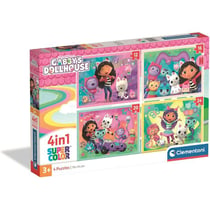 Puzzle 4 en 1 - Gabby's Dollhouse