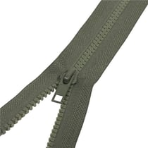Fermeture injectée séparable idéale blouson - vert kaki foncé