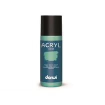 Peinture acrylique - Vert menthe - Tous supports - Opaque - Indélébile - Darwi - 80ml