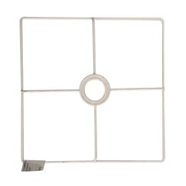 Graine Créative - Armature abat-jour carré avec bague 20 cm