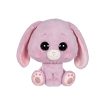 GIPSY TOYS Kawami Lapin en peluche 23 cm rose clair aux yeux brillants