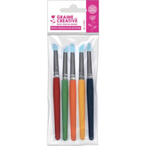 Graine Créative - Pinceau shaper (petit) pour modeler et sculpter x5