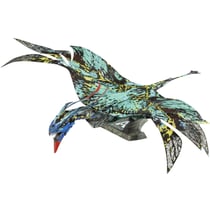 ICONX - AVATAR 2 / Neytiri's Banshee - Maquette 3D en métal avec 2 feuilles multicolorées