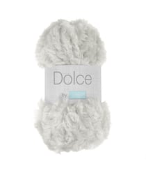 Pelote Chenille à Tricoter DOLCE de Trimits - 100g : Douceur et Qualité pour Vos Projets Créatifs 1526 Gris