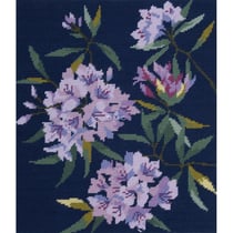 DMC - Canevas Penelope Imprimé Tapisserie Rhododendrons 30x35 cm