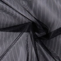 Tissu Moustiquaire Mosquito souple grande largeur Noir
