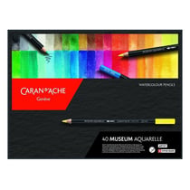 Boite de 40 crayons de couleur Museum Aquarelle Caran d'Ache