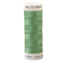 Fil à coudre polyester 100m made in France - vert tisane 508