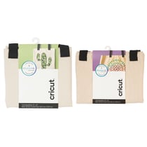 2 tote-bags Cricut à personnaliser
