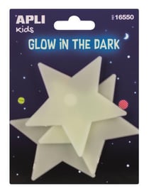 Stickers étoiles luminescents.3.u.