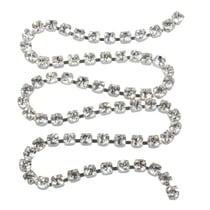 Chaîne pierres strass pour décorer, 35cm, 1pièce