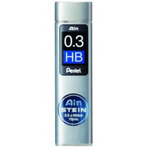 Mine de rechange - PENTEL - Hi-Polymer - 0,3 mm - HB - Lot de 12 étuis de 15 mines
