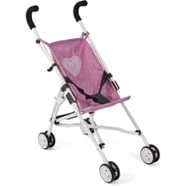 Mini-Buggy ROMA jean rose pour poupée