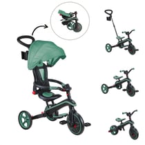 Tricycle EXPLORER 4-en-1 Évolutif et Pliable  Vert Olive - Globber