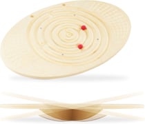 Planche d'équilibrage +3 ans Charge 80Kg Montessori - Balançoire d'équilibre bois