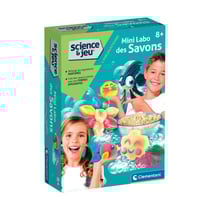 Mini labo des savons - science et jeu - clementoni - 52532 - kit création cosmétiques