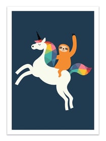 Affiche 30 x 40 cm - Magic Time - Andy Westface
