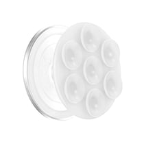 PopSockets Support PopGrip MagSafe pour Smartphone Collection Suck-Up Transparent