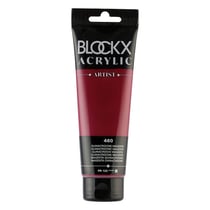 Peinture acrylique - Quinacridone magenta - 460 - BLOCKX Artist - Qualité beaux-arts - Tube 120ml