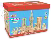 Baril técap classic 500 planchettes en bois - jeujura - 8338 - jeu construction