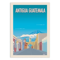 Affiche 30x40 cm - Antigua Guatemala - Turo