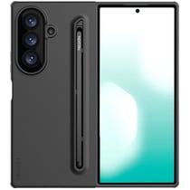 Étui Samsung Galaxy Z Fold 8 Ultra en silicone noir avec support pour stylet