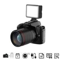 Appareil Photo Numérique 64MP Vision Nocturne WiFi 4K Double Caméra 16X Zoom