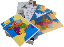 Puzzle France Montessori
