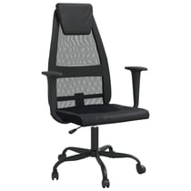 Chaise fauteuil siège de bureau informatique étude réglable en hauteur noir