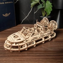 Aéroglisseur de sauvetage- Puzzle 3D mécanique Ugears-Models